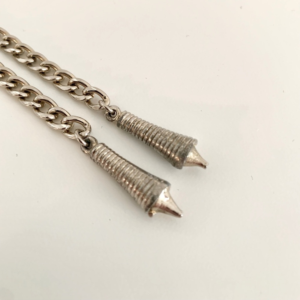 MOVING SALE | Women’s Vintage Jewelry, Silver Bolo Tie, One Size - Picture 6 of 6